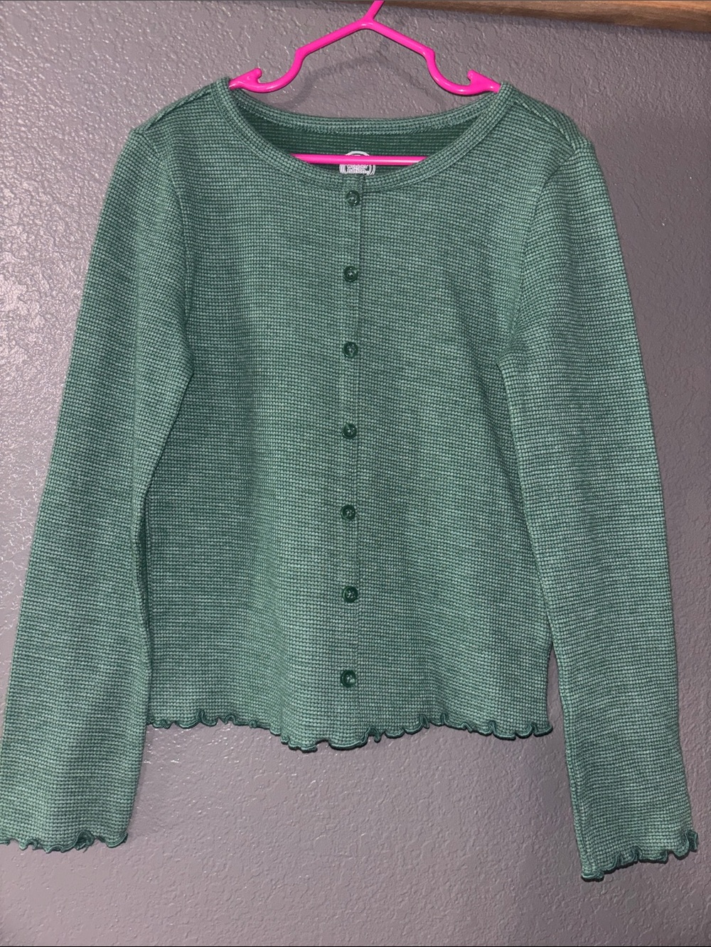 Wonder nation green long sleeve